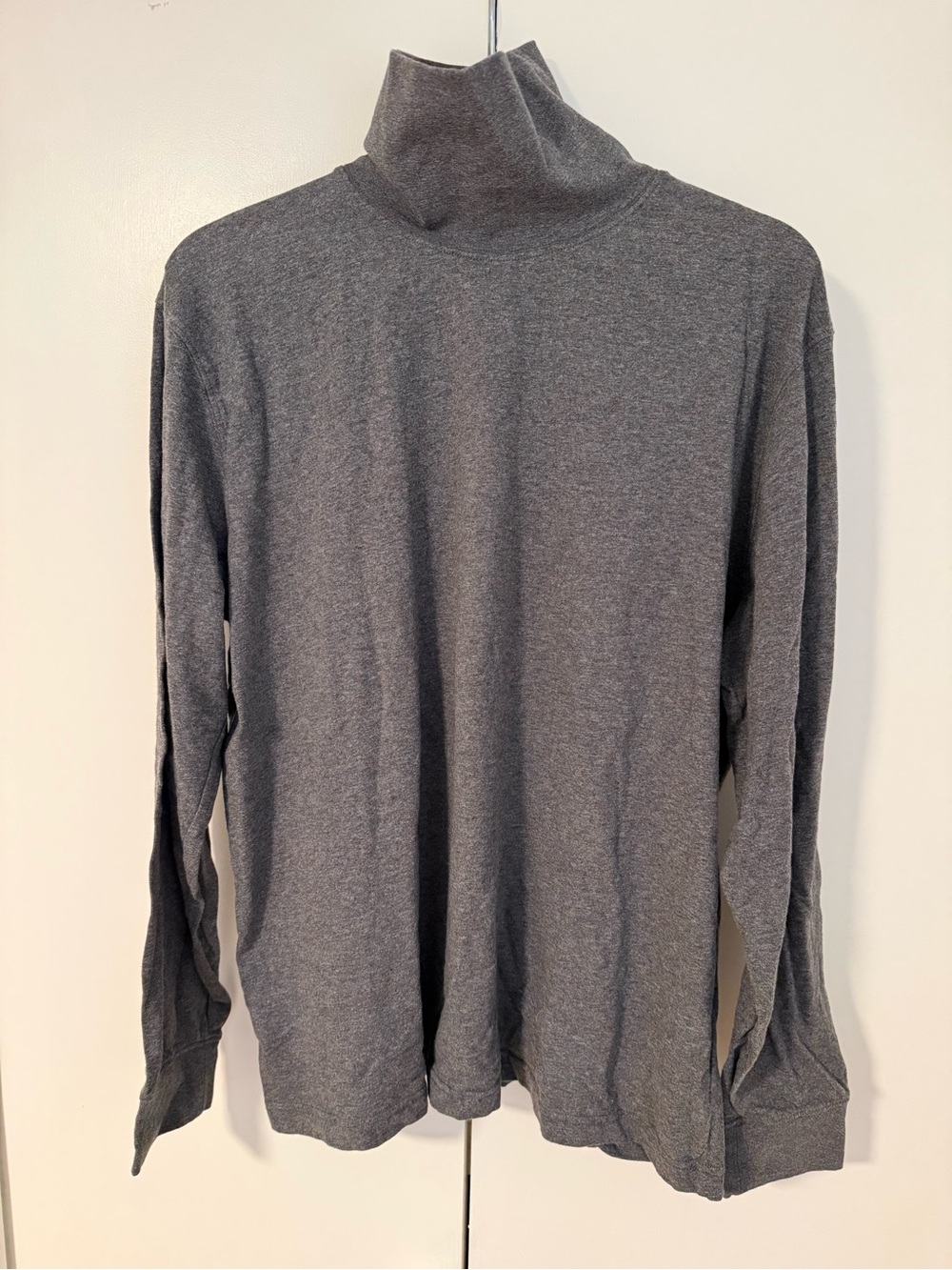 L.L. Bean Charcoal Gray Turtleneck Sweater